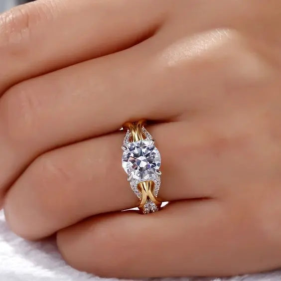 Vintage Crystal Ring