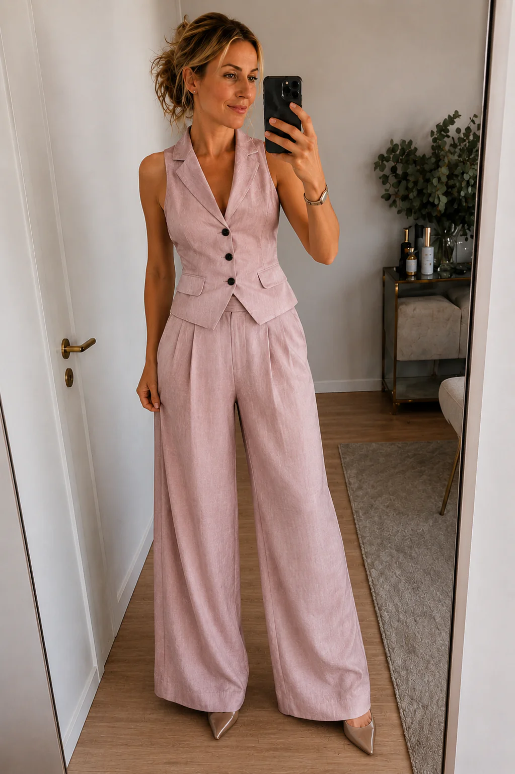 Daniela | Elegant Waistcoat Two-Piece Set