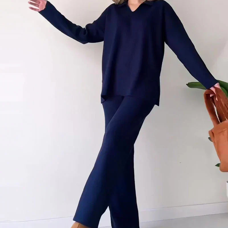 Amal™ | Casual V-Neck Set