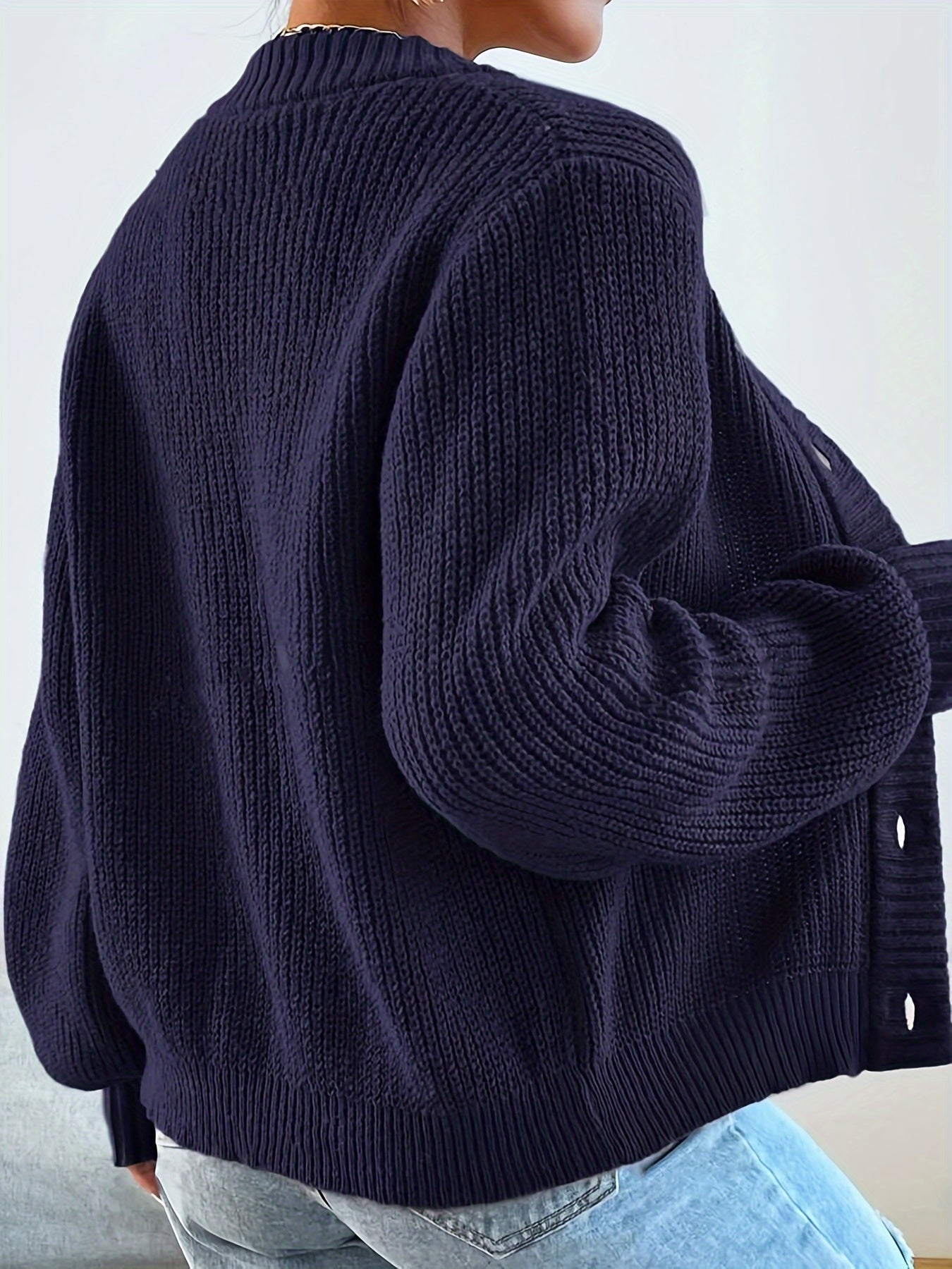 Annabelle™ | Soft Emerald Cardigan, Casual Elegance