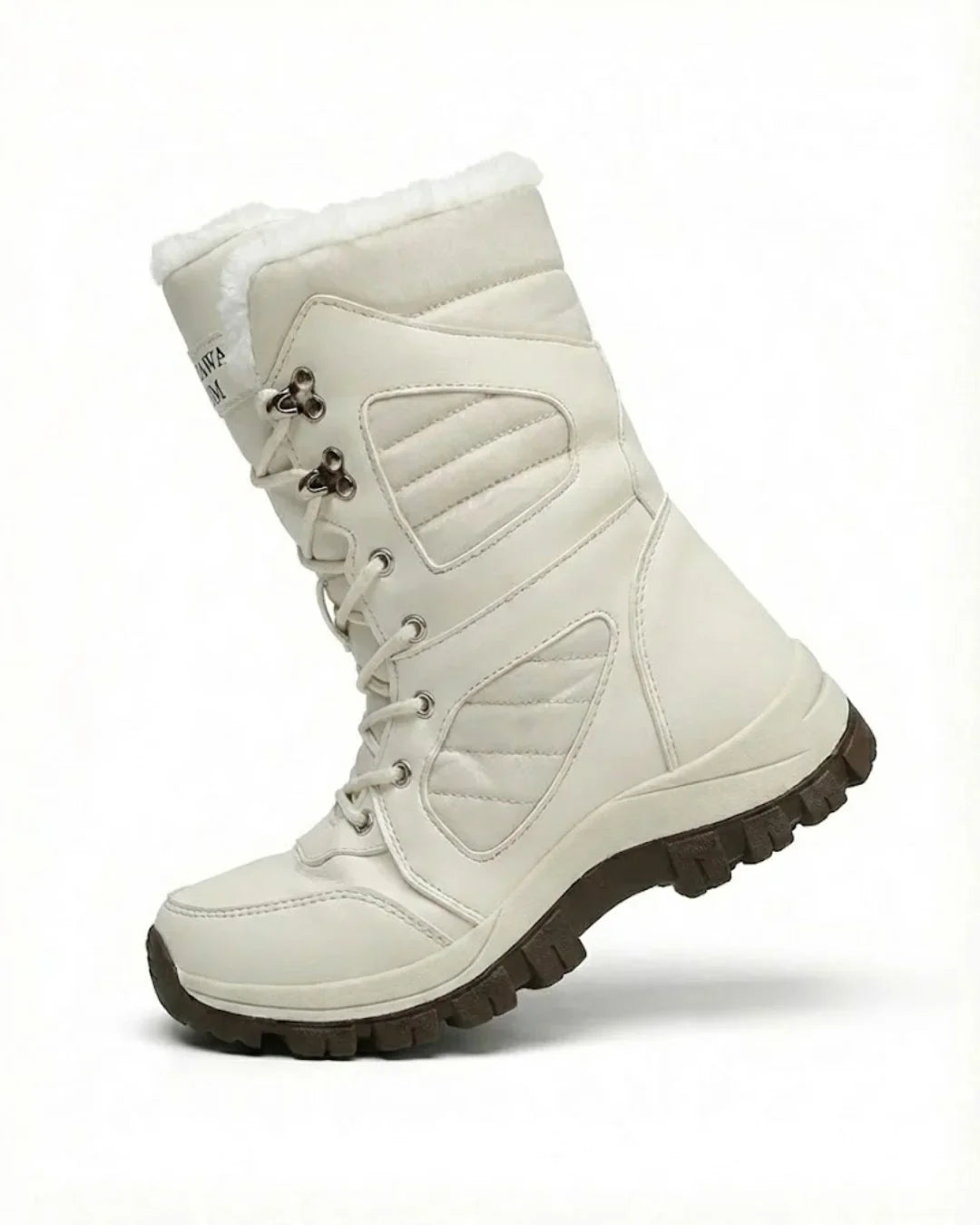 Corisande™ | Plush-lined lug-sole lace-up snow boots