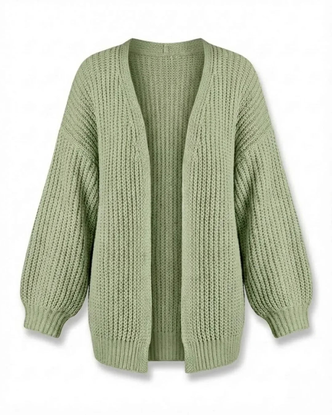 Katya™ | Chunky Knit Oversized Open Cardigan