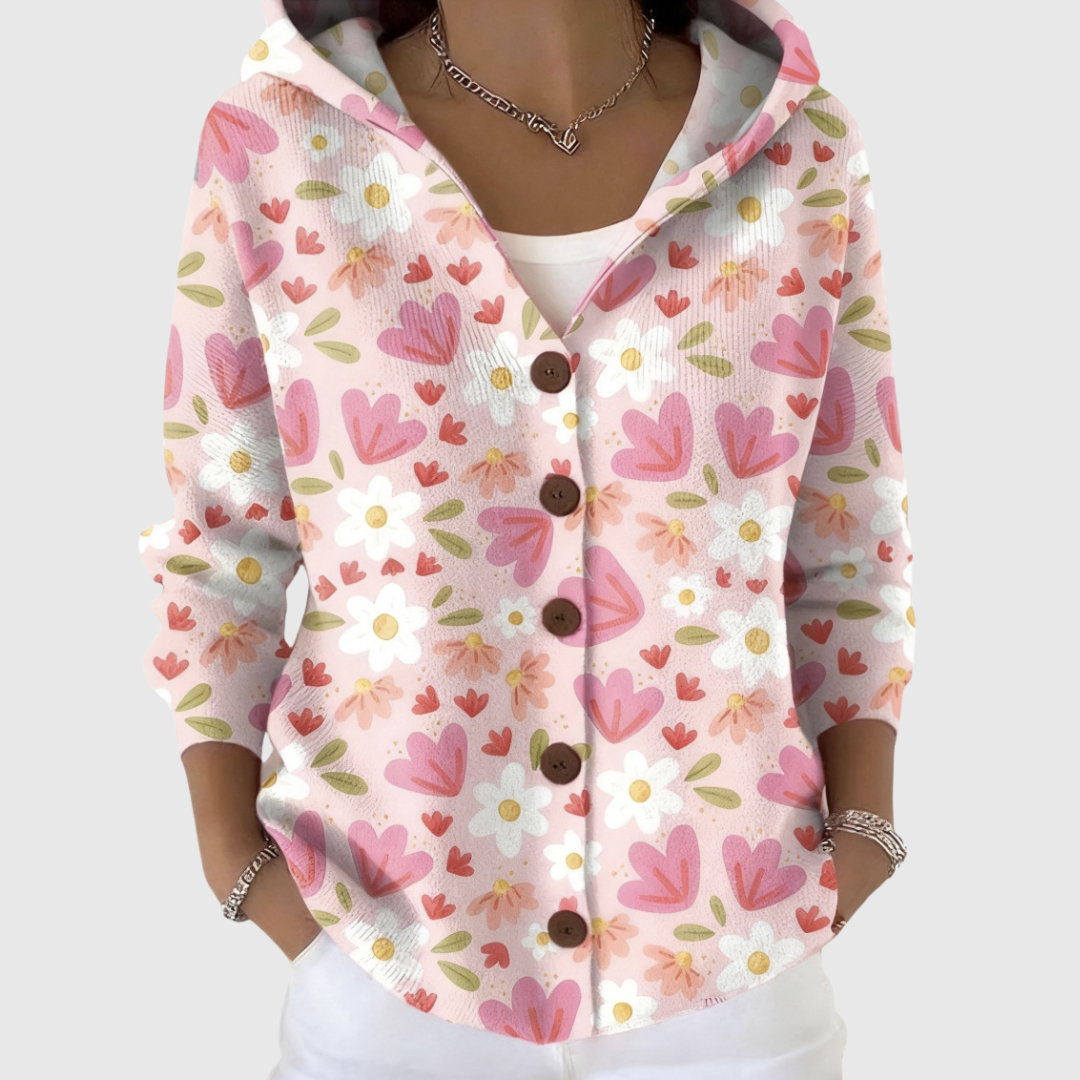 Véronique - Hooded Knit Cardigan