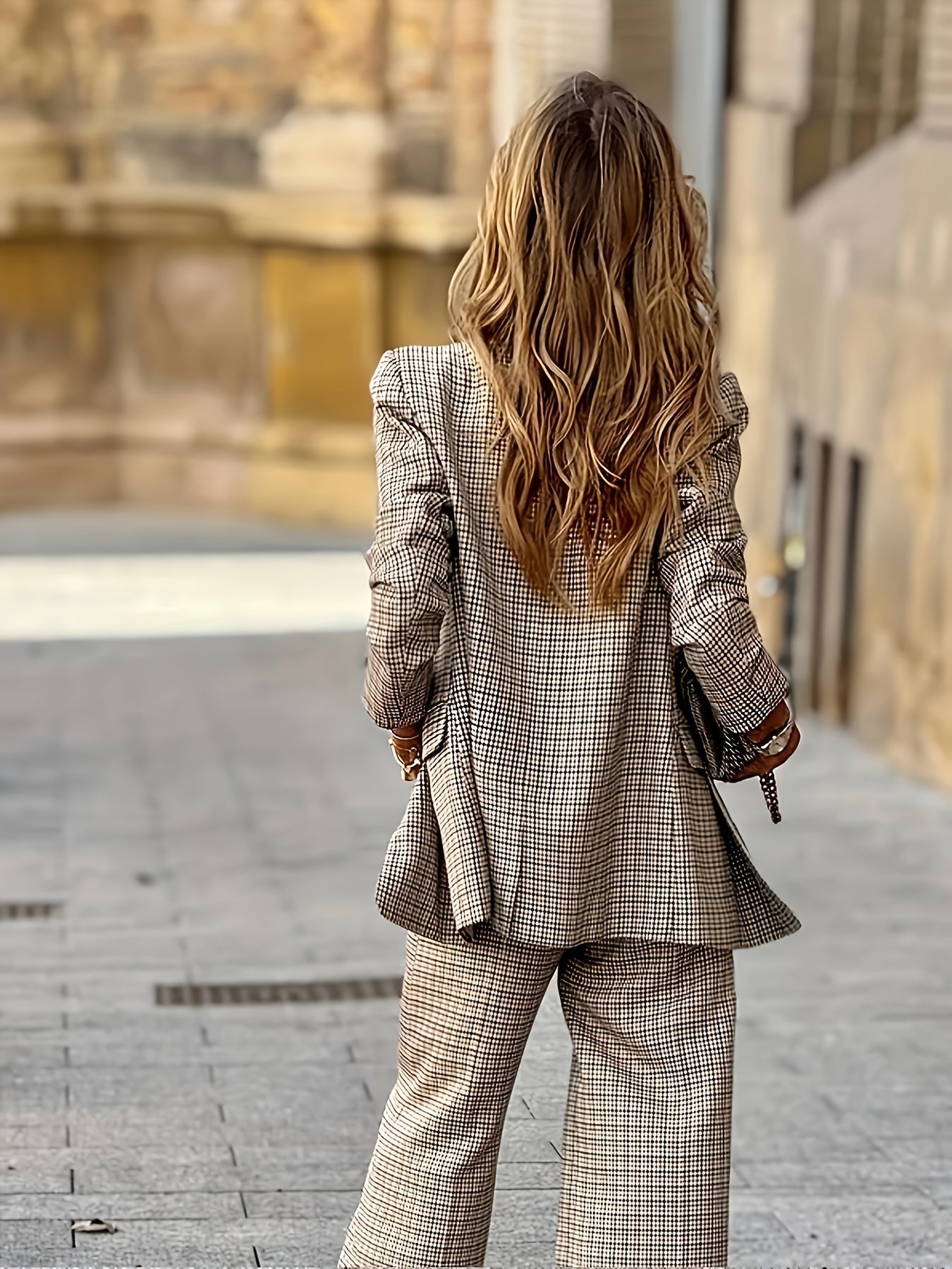 Alexandra™ | Chic Plaid Set - Casual Elegance