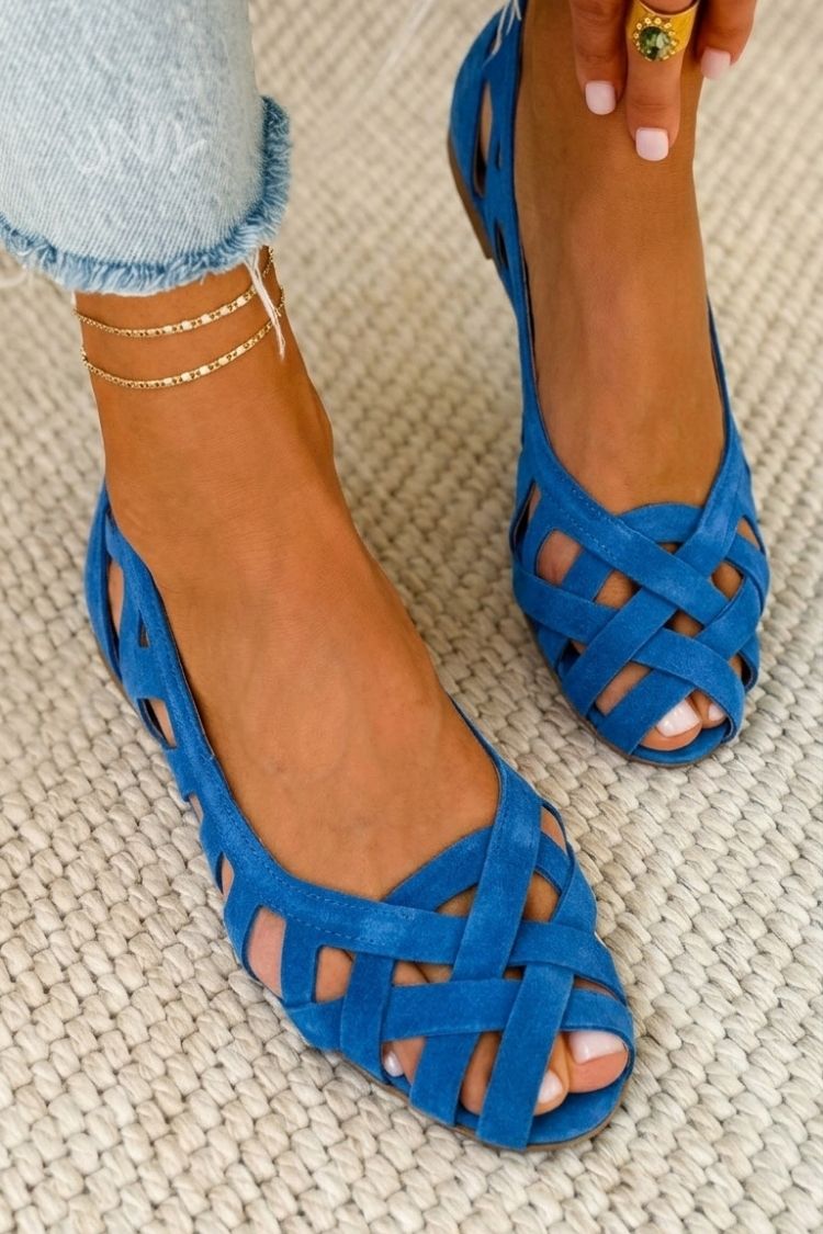 Azzurra | Vibrant Woven Sandals
