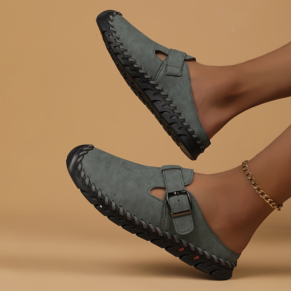Marly – Comfort Mule with Buckle