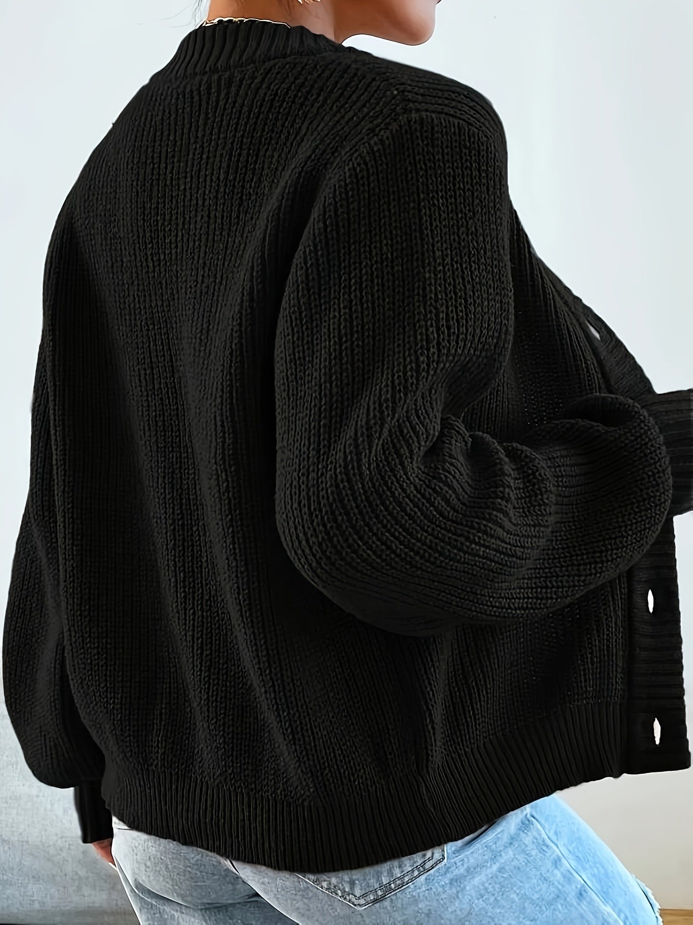 Annabelle™ | Soft Emerald Cardigan, Casual Elegance