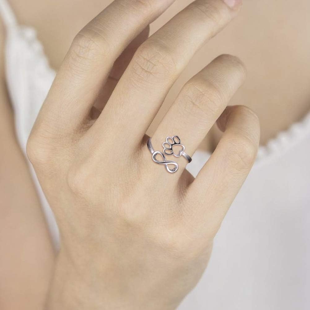 Paw & Heart Ring