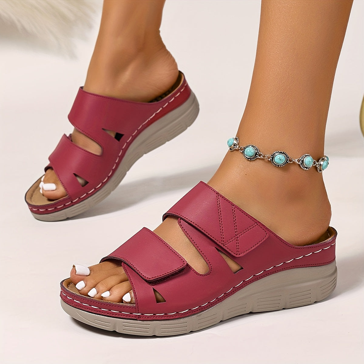 Dalia – Comfort Sandal with Massage Footbed