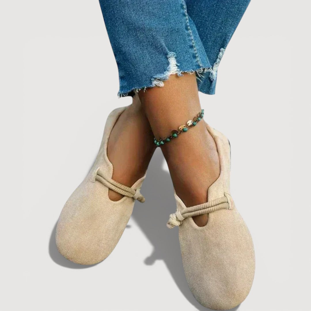 SuedeWalk™ | Women's Orthopedic Suede Flat Loafers