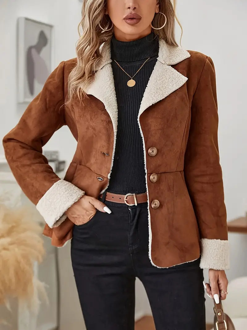 Nina™ | Shearling Effect Jacket