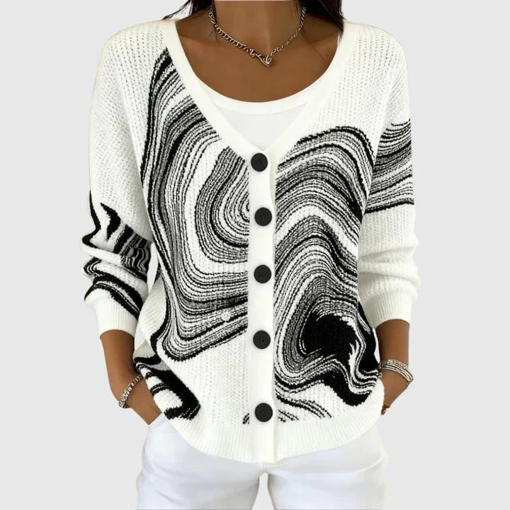 Domitille - Buttoned Knit Cardigan