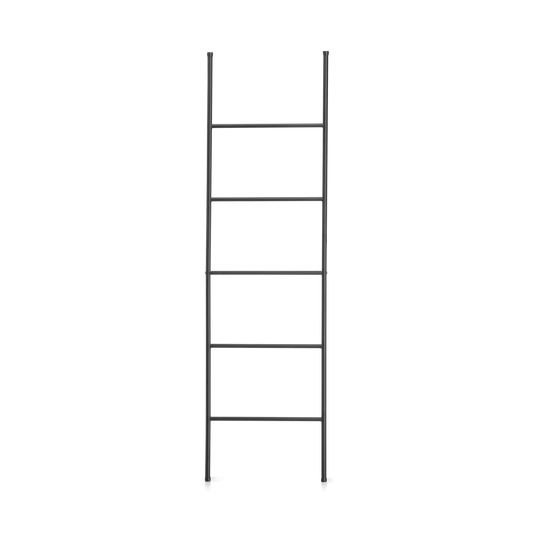 Black Metal Ladder Towel Holder