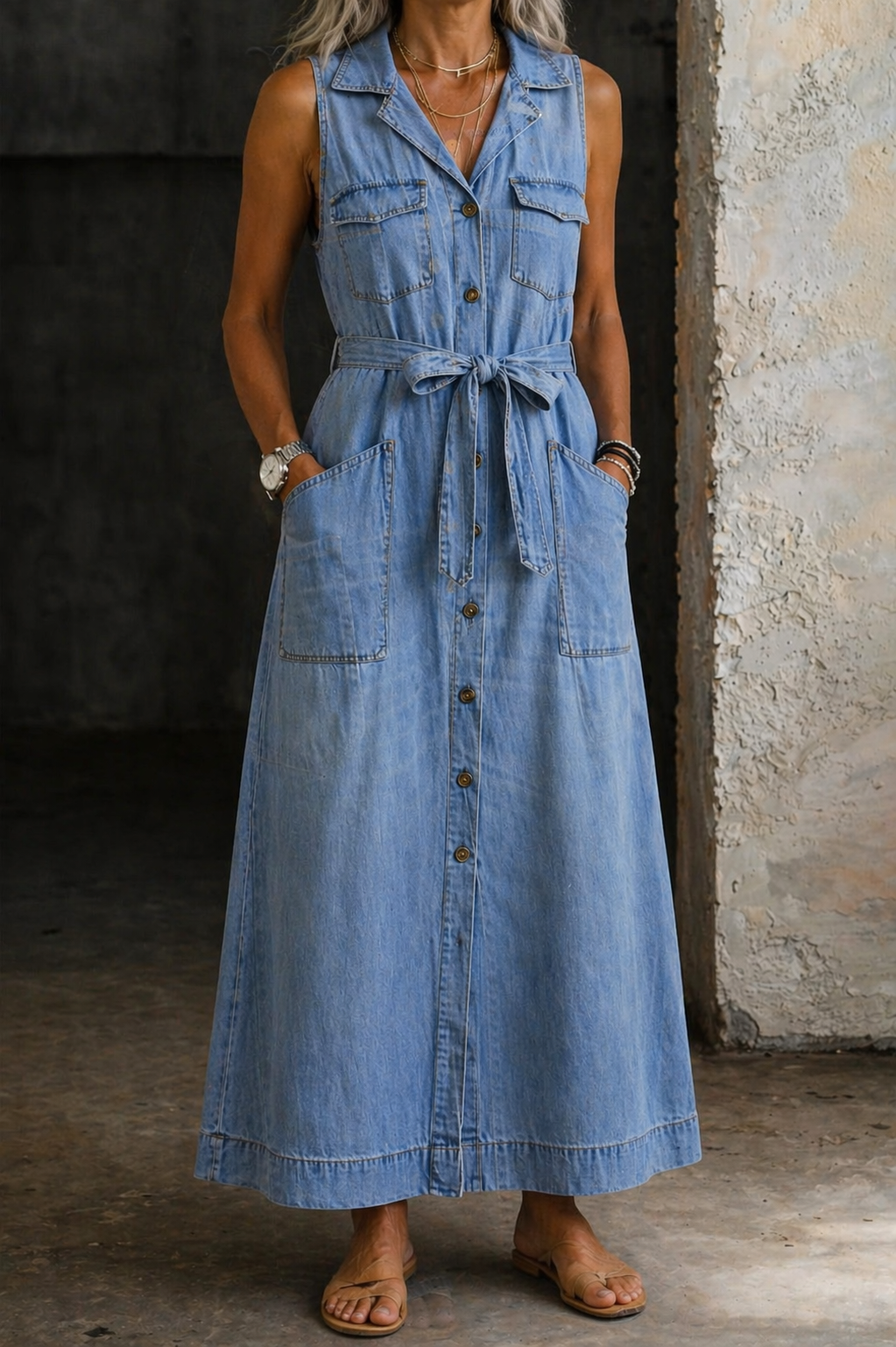 Matilda | Denim Dress