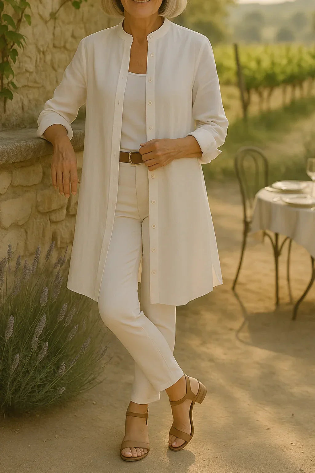 Camilya™ | Flared Cotton Shirt