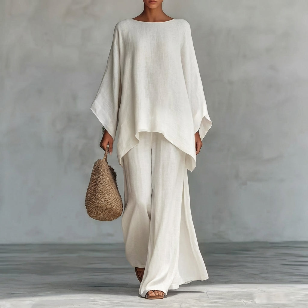 Eleonora | Elegant Asymmetric Two-Piece Set