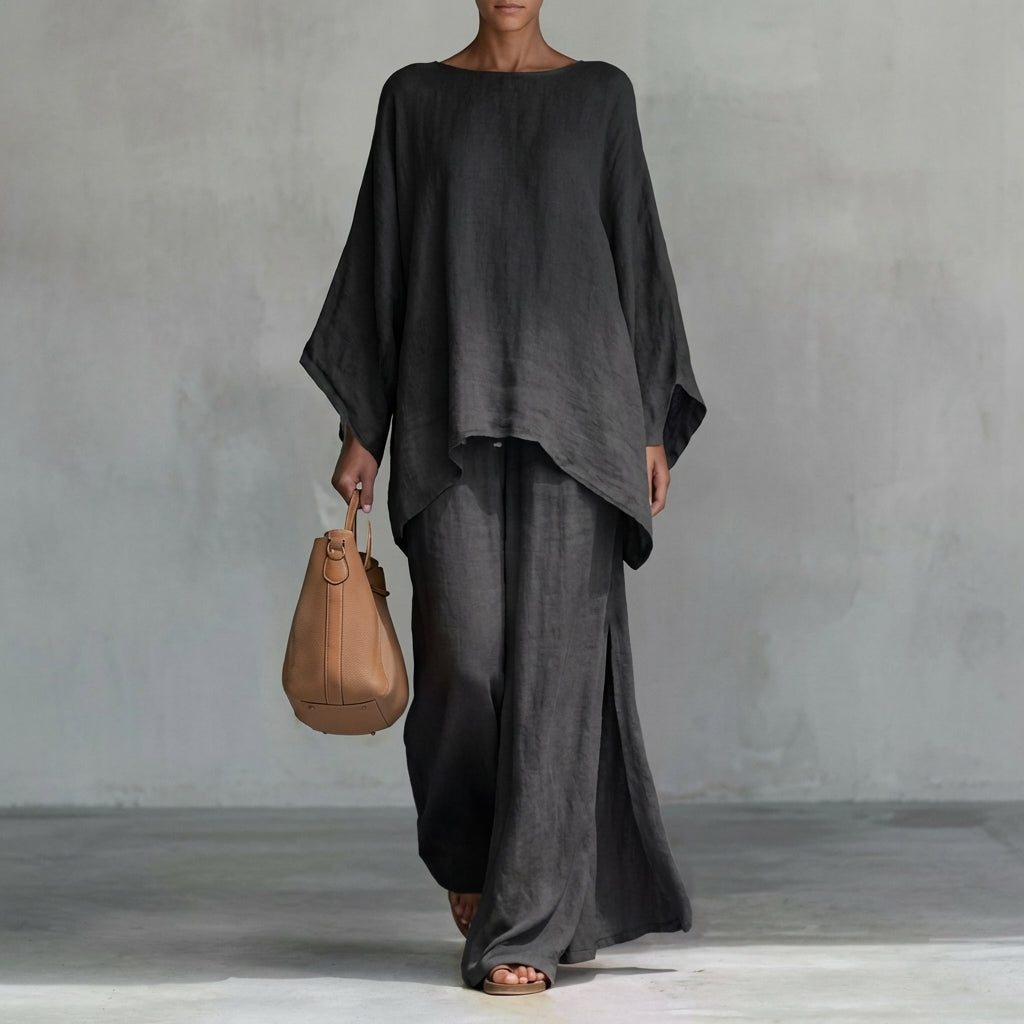 Eleonora | Elegant Asymmetric Two-Piece Set