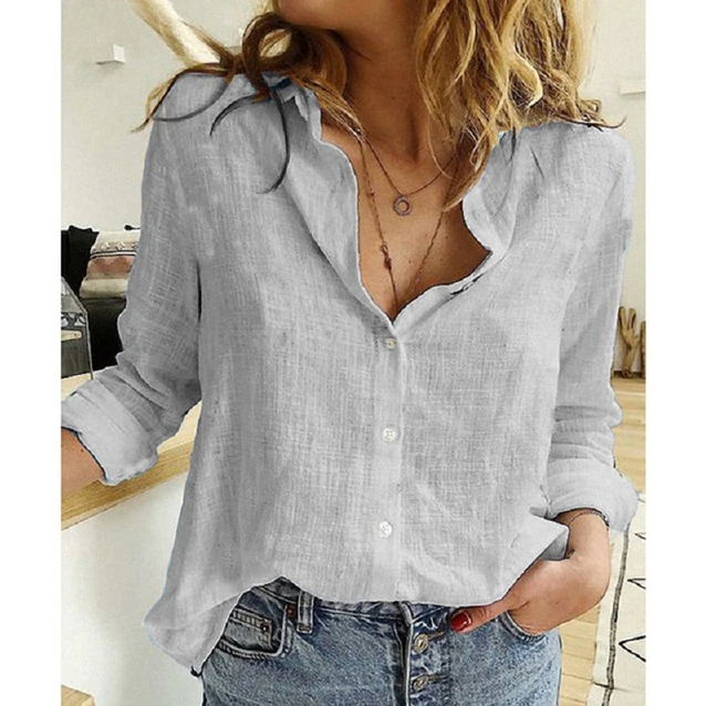 Textured Button-Down Shirt