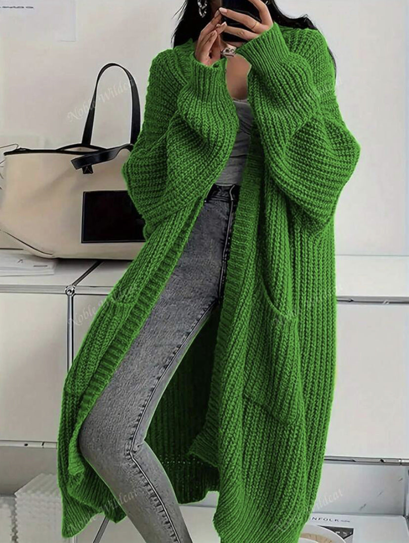 Marlene™ | Elegant Over-the-Knee Cardigan