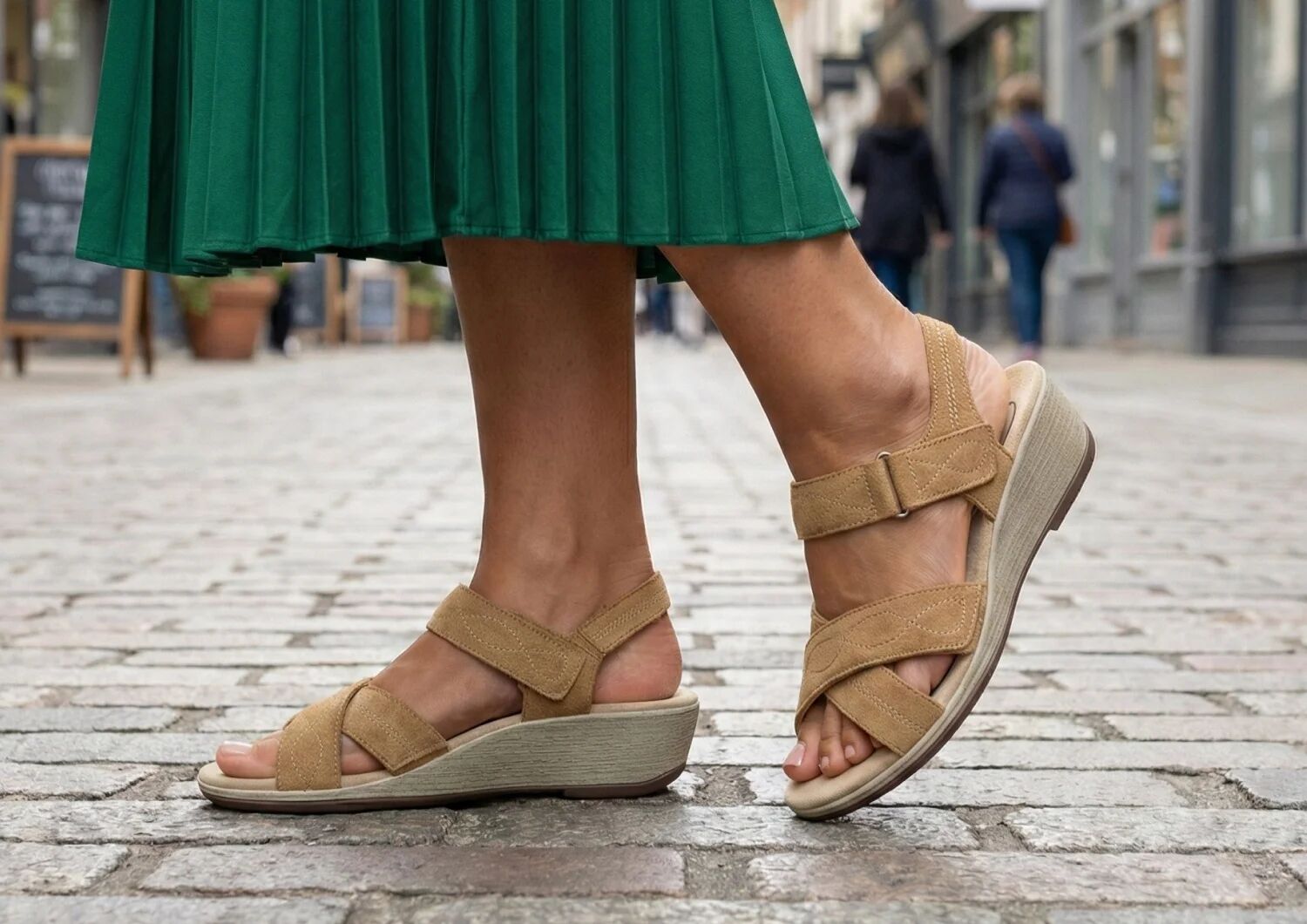 Holly – Natural Warmth in Soft Camel Brown