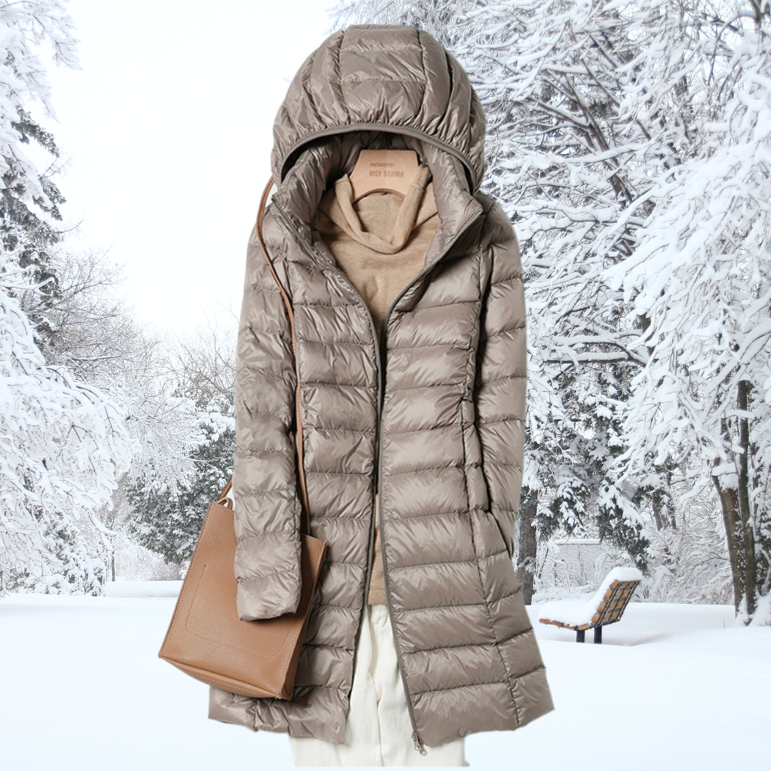 Aire™ | Elegant Microlight Down Jacket for Women