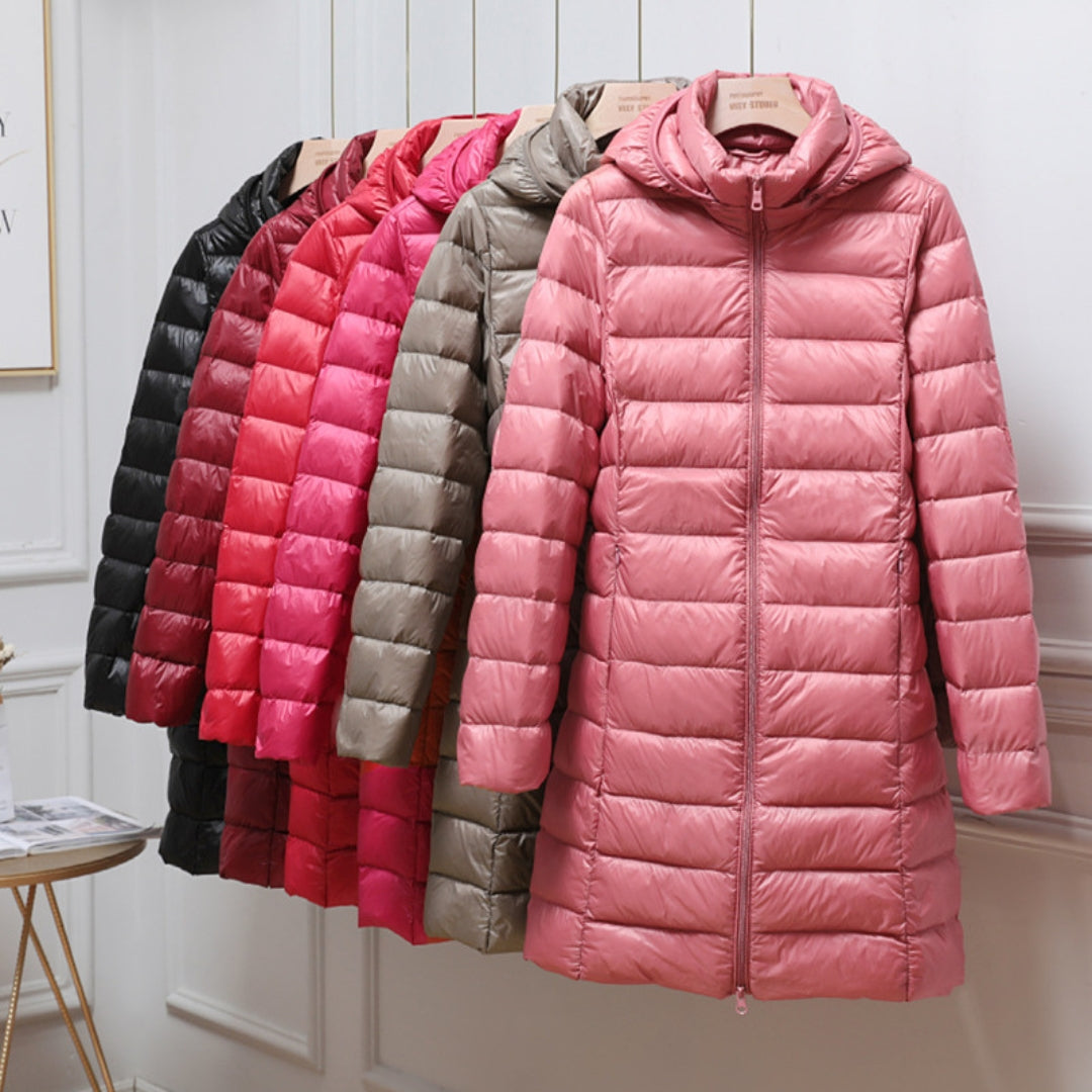 Aire™ | Elegant Microlight Down Jacket for Women