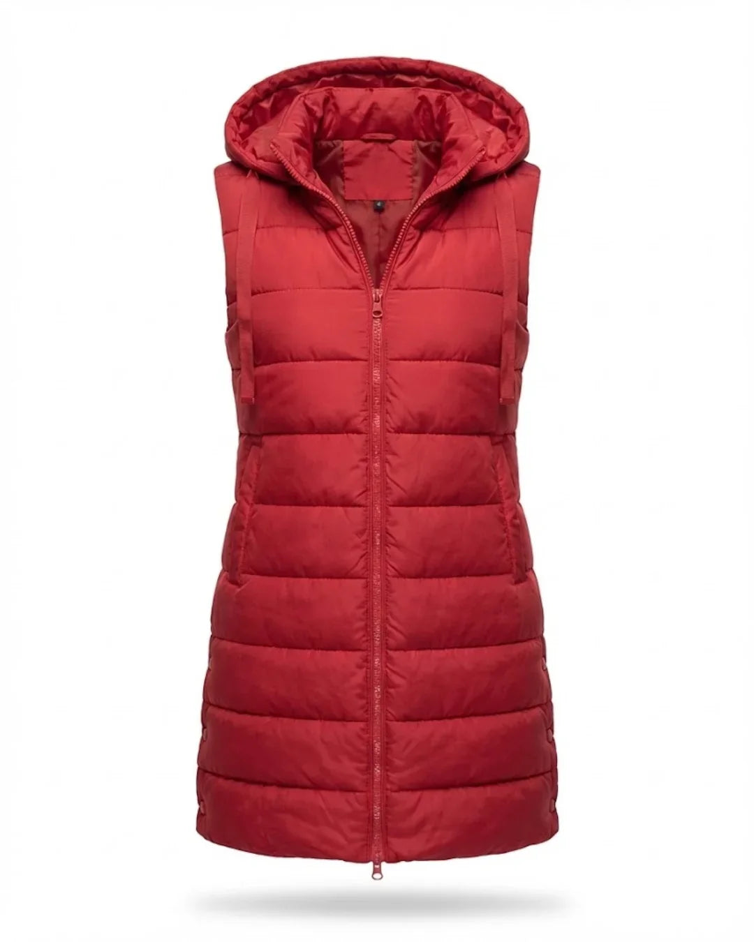 Sana™ | Hooded Longline Quilted Puffer Vest