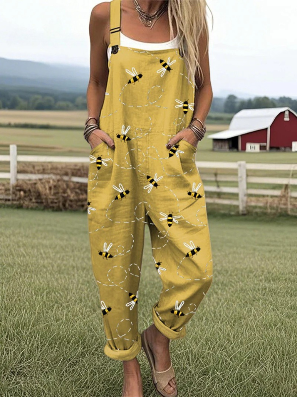 Beezy™ | Playful Cotton Jumpsuit