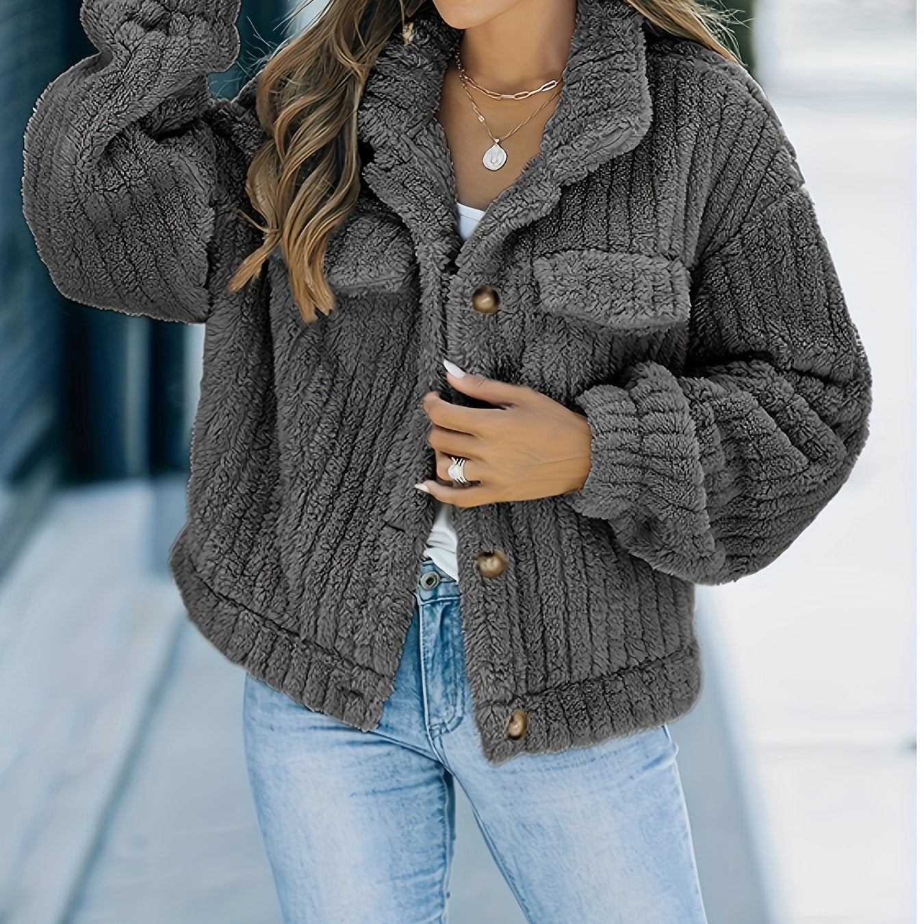 Levra™ | Trendy Fur Jacket