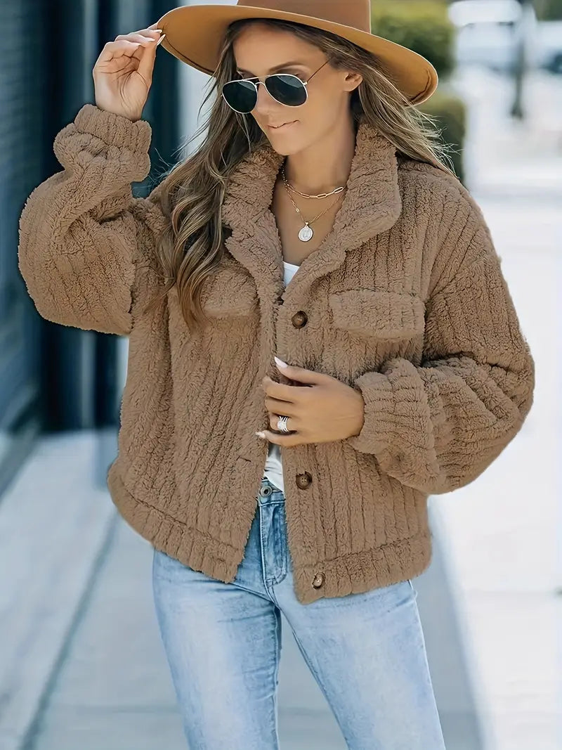Luna™ | Casual Teddy Jacket