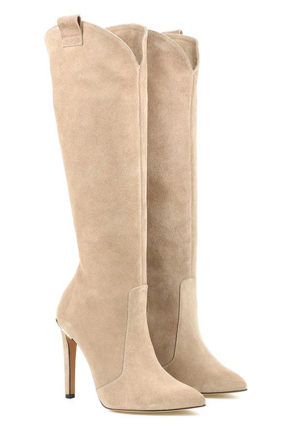 Hélène™ | Elegant High Heel Boots