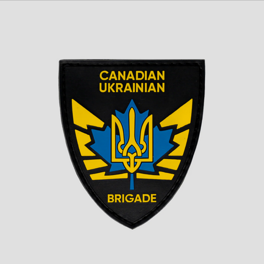 Canadian Ukrainian Brigade Shield Patch