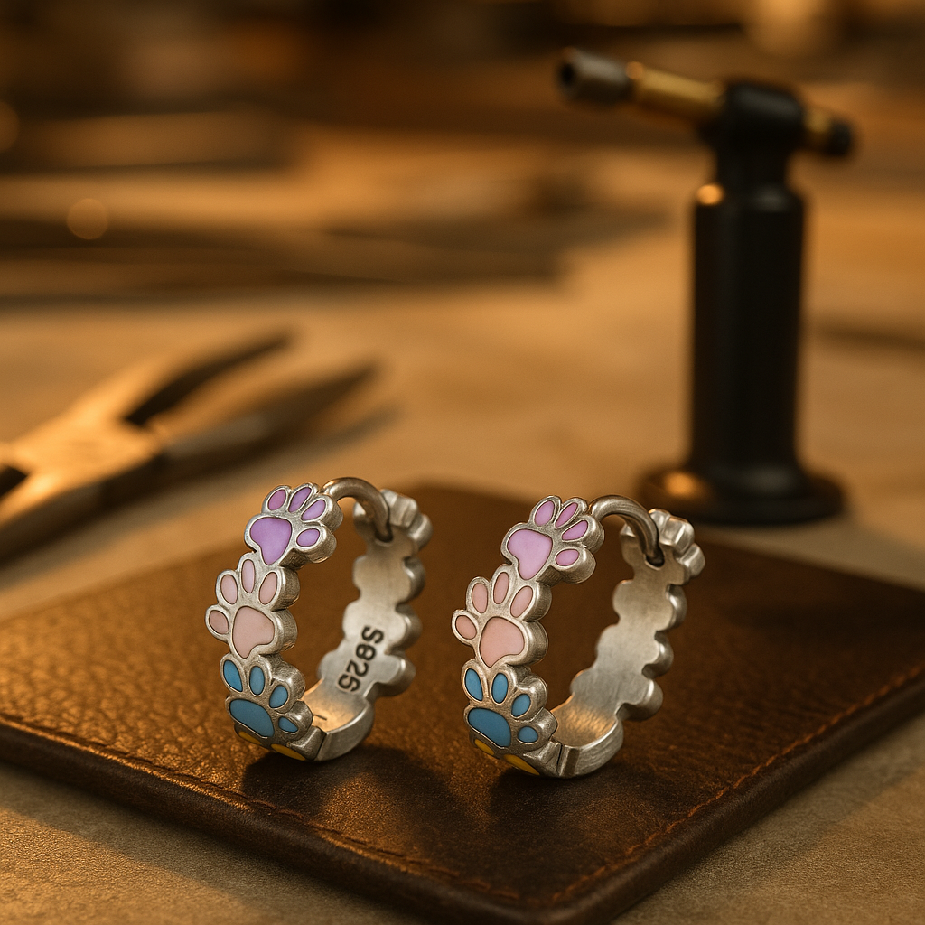 Colourful Paws Hoops