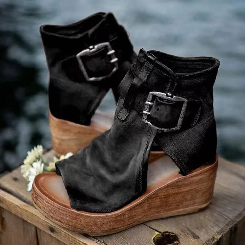 Roselle - Suede Orthopedic Boots