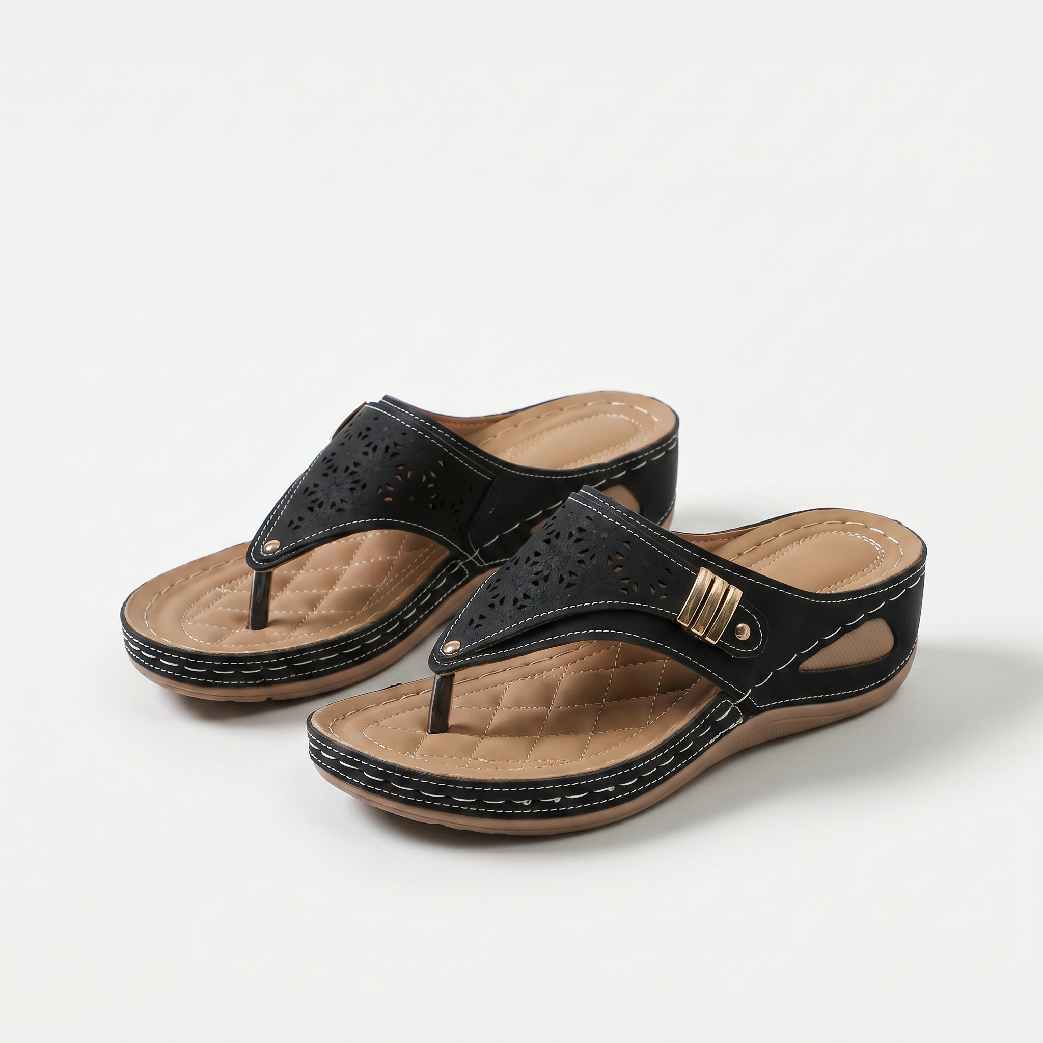 Élodie – Wedge Toe Sandals for Women