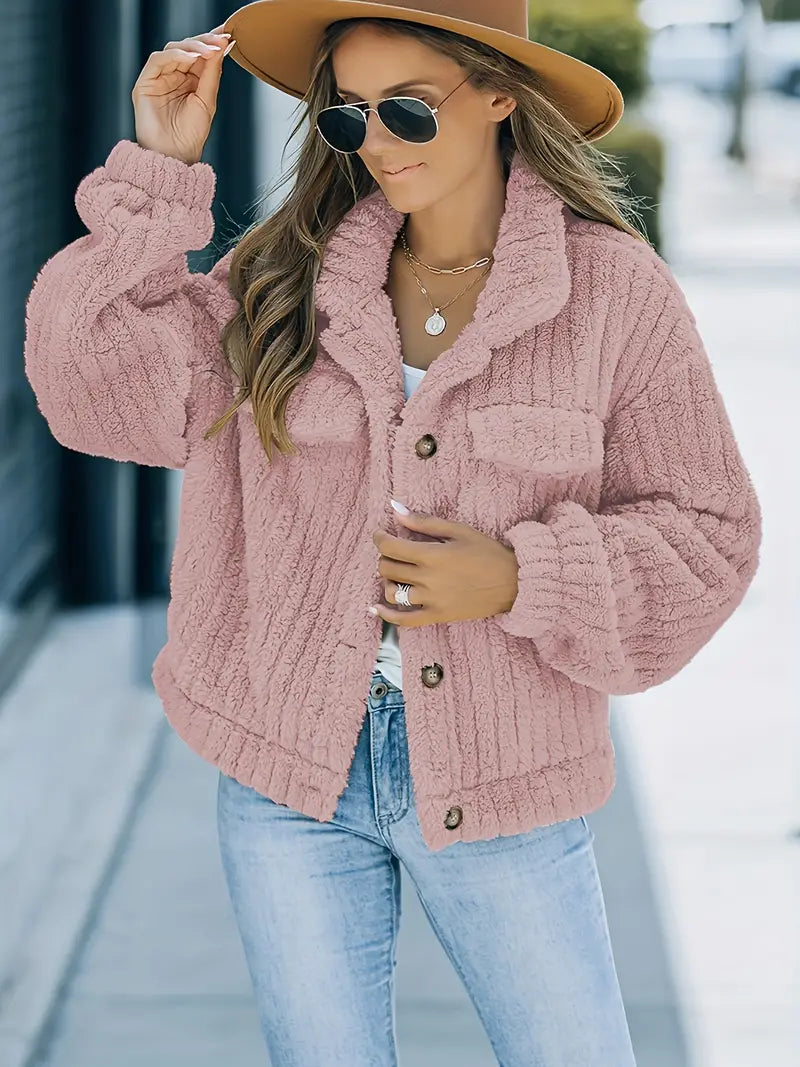 Luna™ | Casual Teddy Jacket