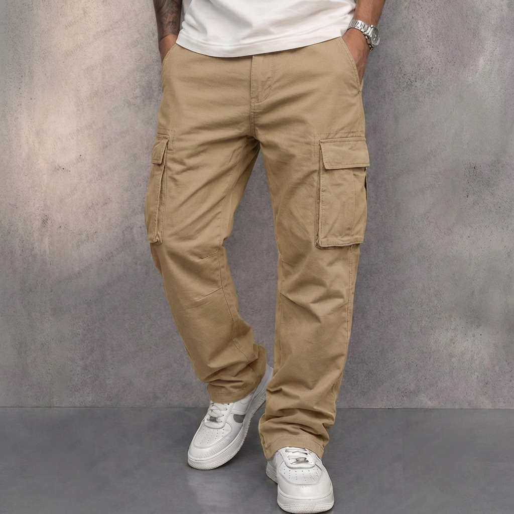 FieldCargo™ | Men's Slim Fit Cotton Cargo Trousers