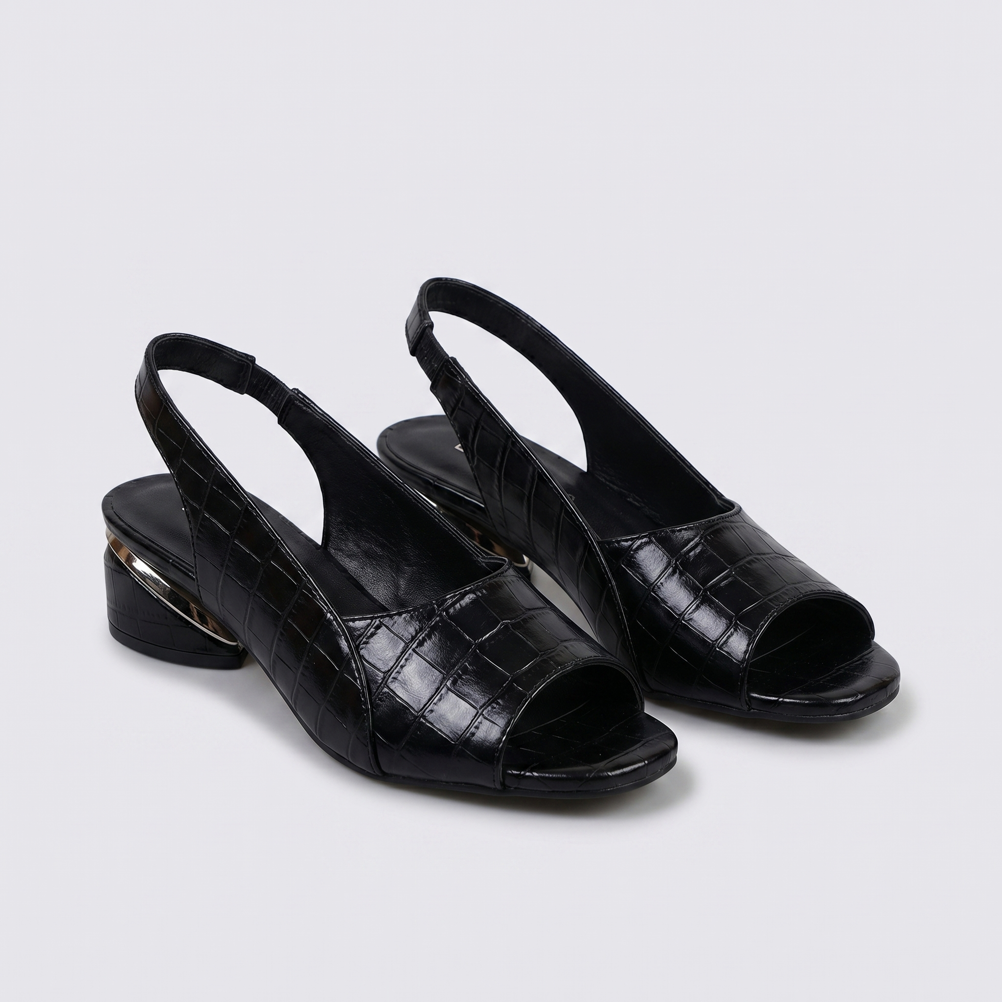 VellaStep™ | Women's Block Heel Slingback Sandals