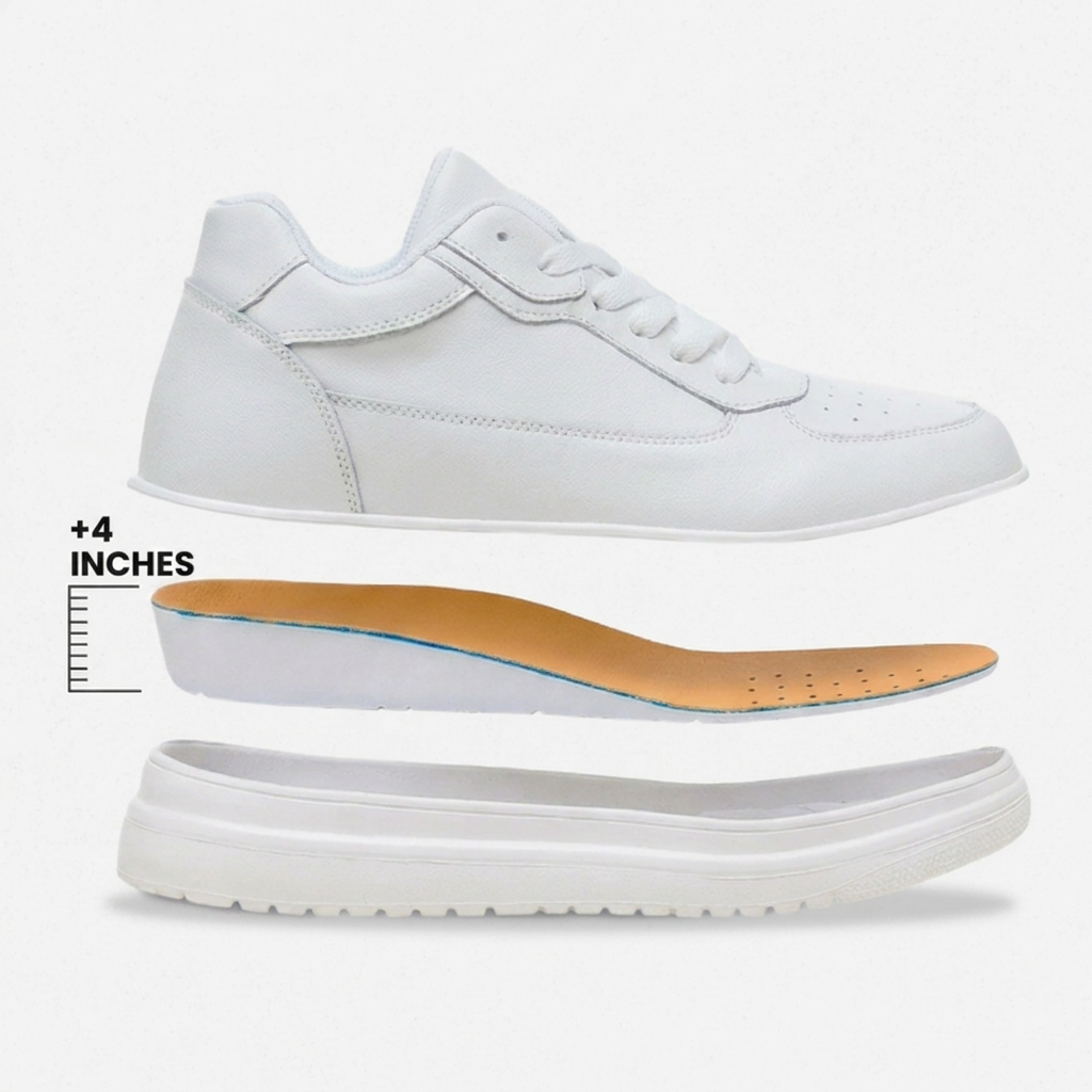 ElevateFit™ | Clean Platform Sneakers