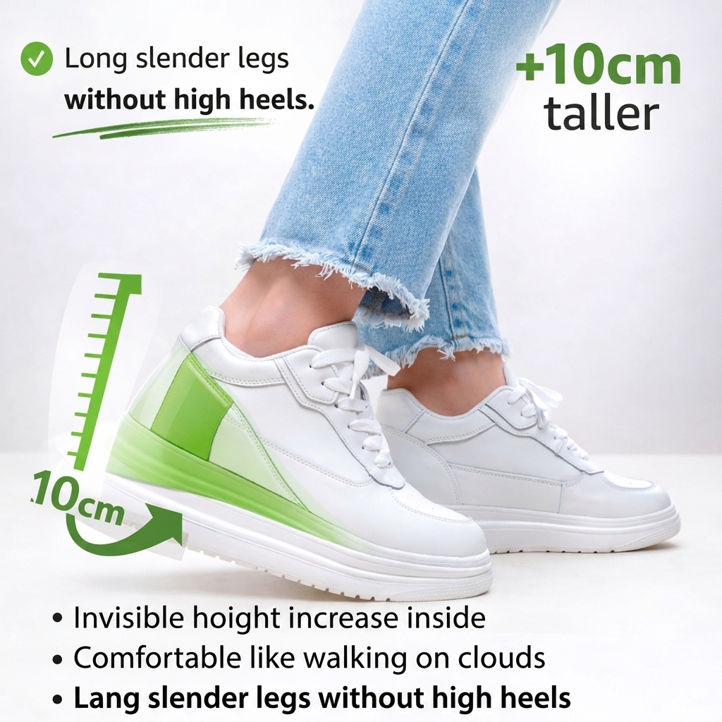 ElevateFit™ | Clean Platform Sneakers