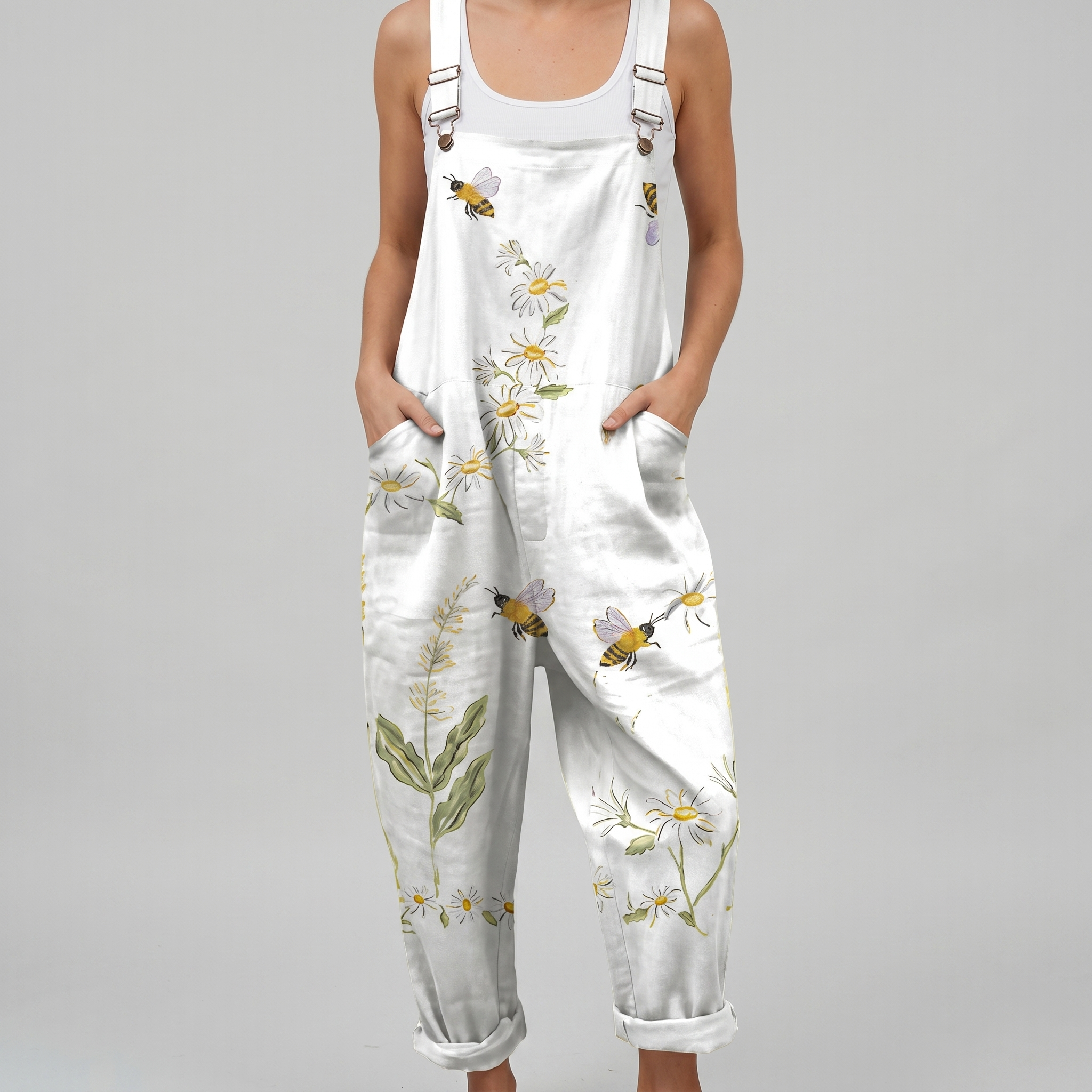 Chamomile™ | Daisy Bee Botanical Jumpsuit