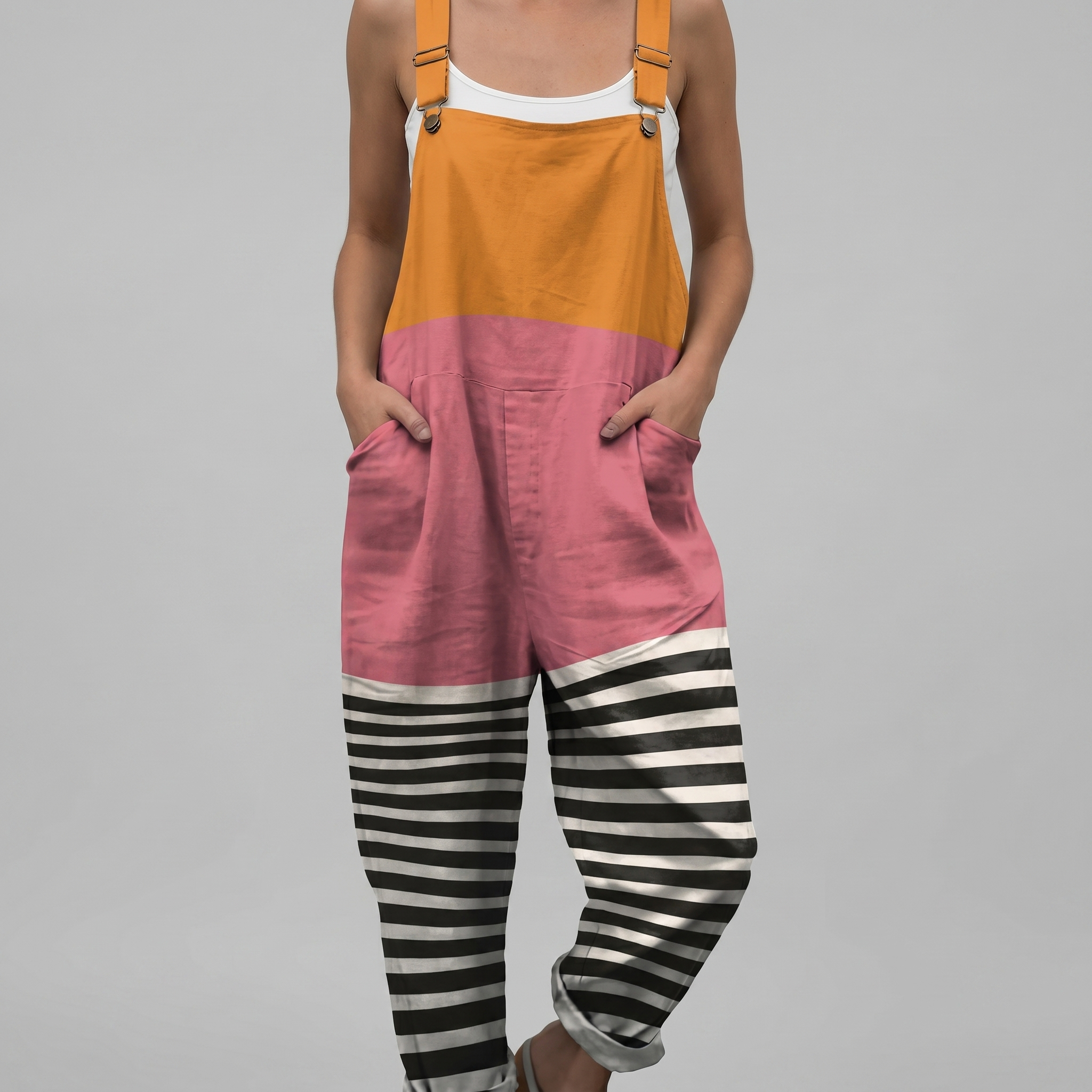 Sorbet™ | Colorblock Stripe Jumpsuit
