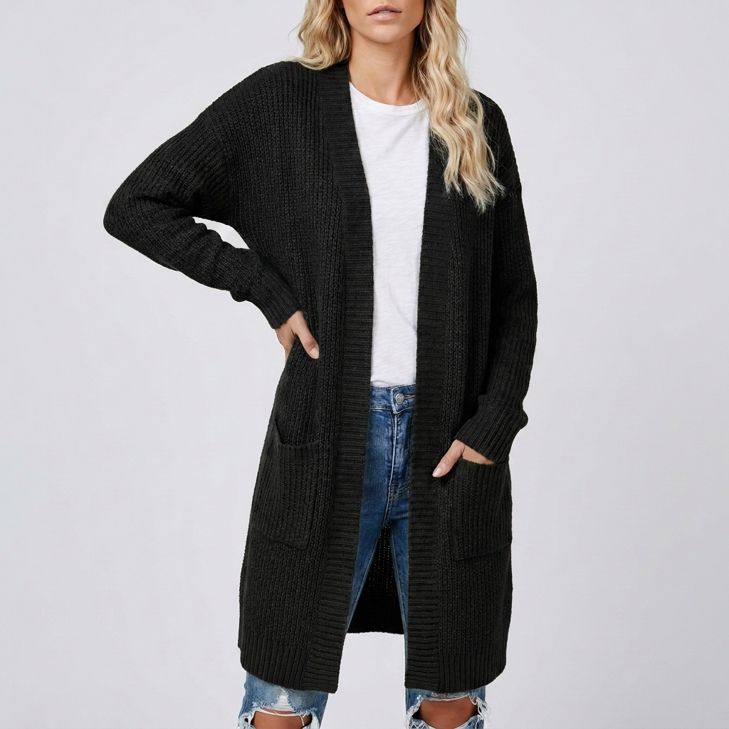 Indra - Long Knitted Cardigan