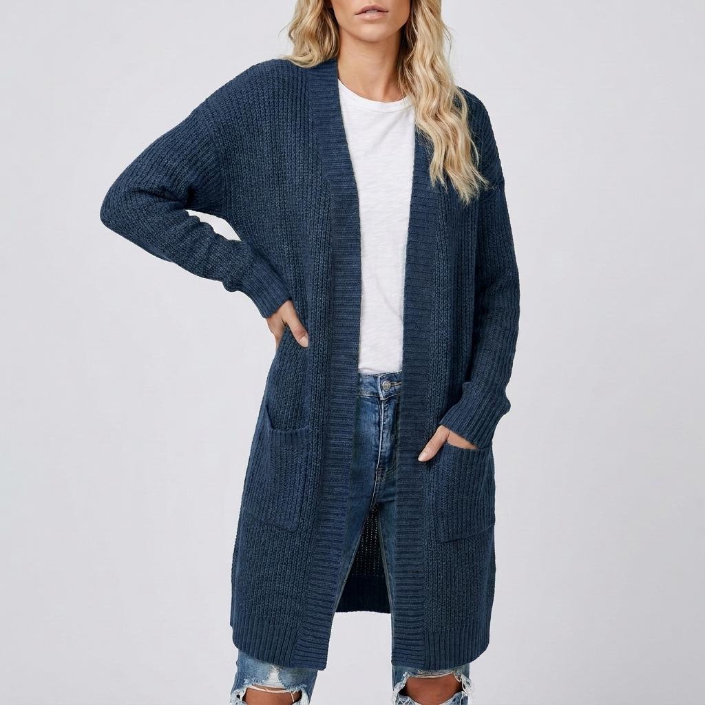Indra - Long Knitted Cardigan