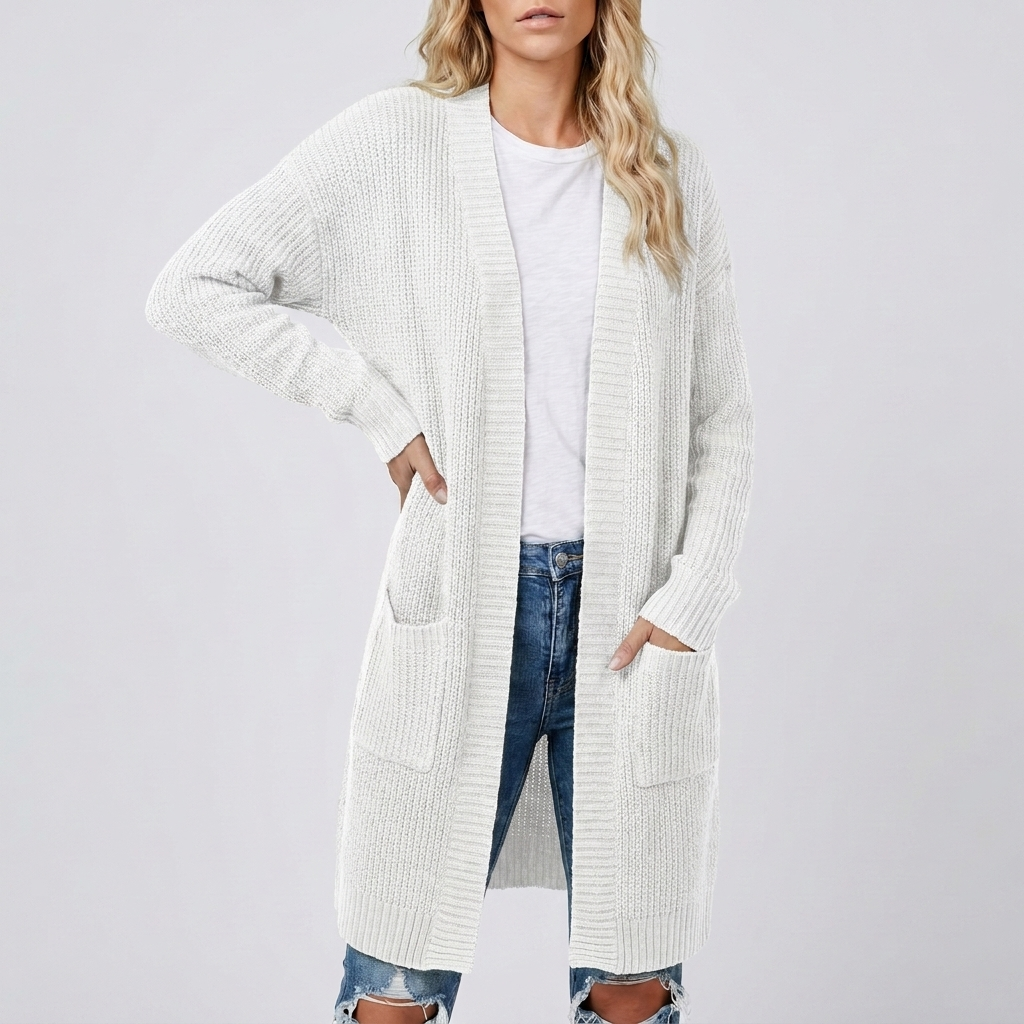 Indra - Long Knitted Cardigan
