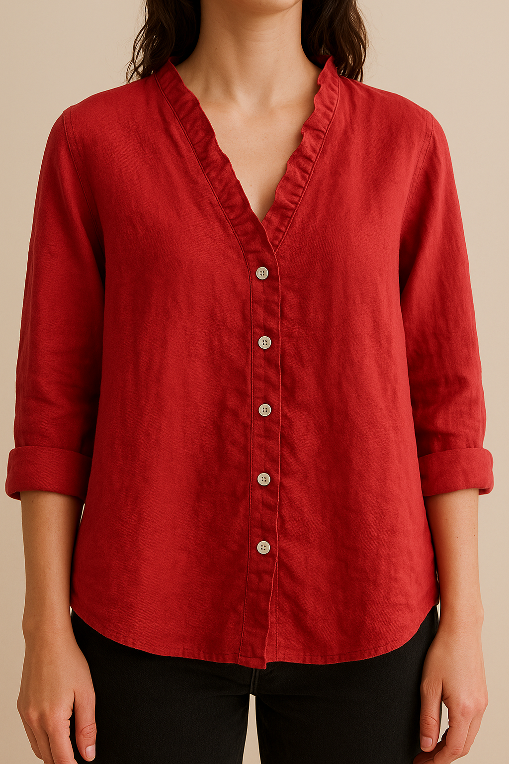 Linea™ | Casual Ruffle Blouse