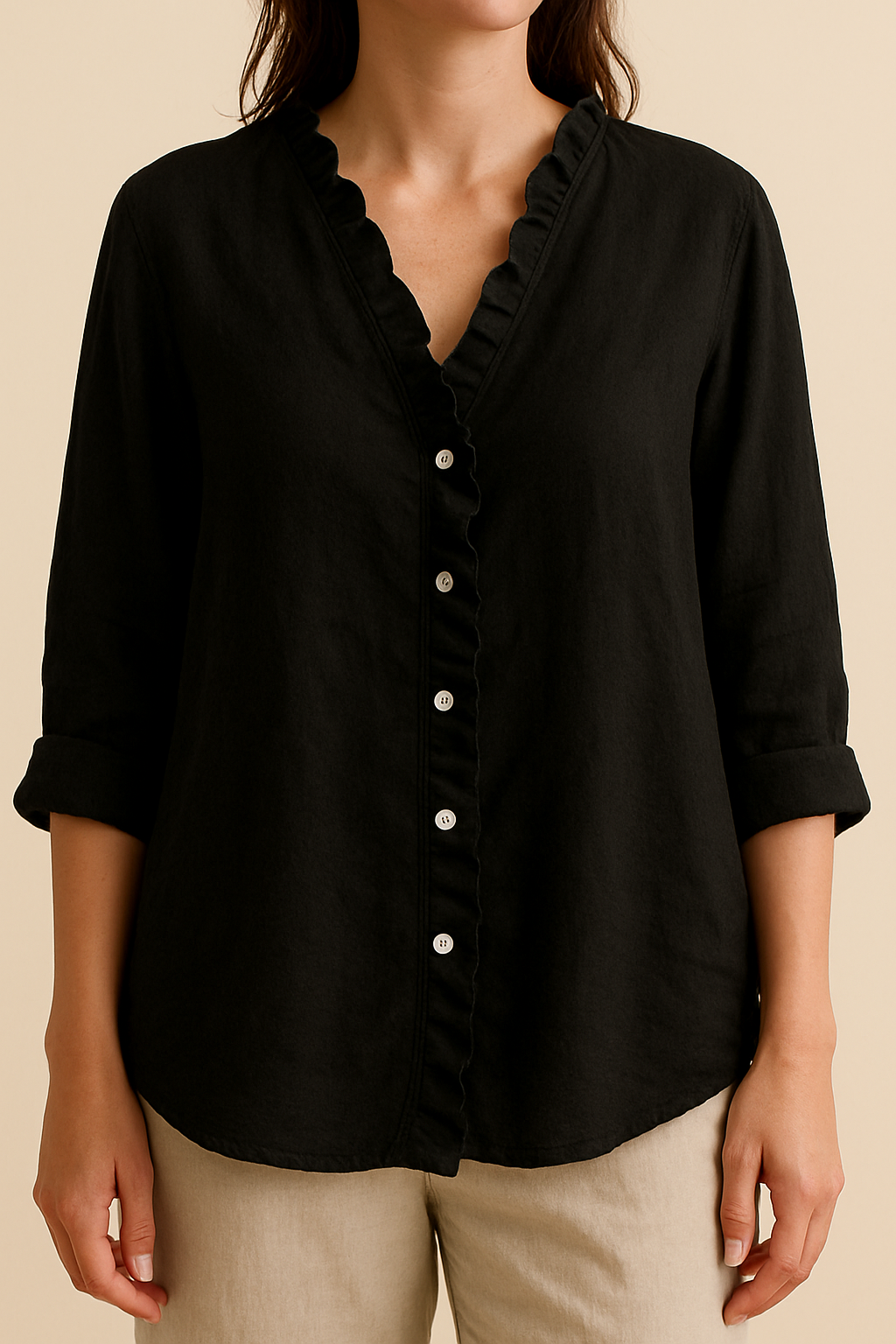 Linea™ | Casual Ruffle Blouse