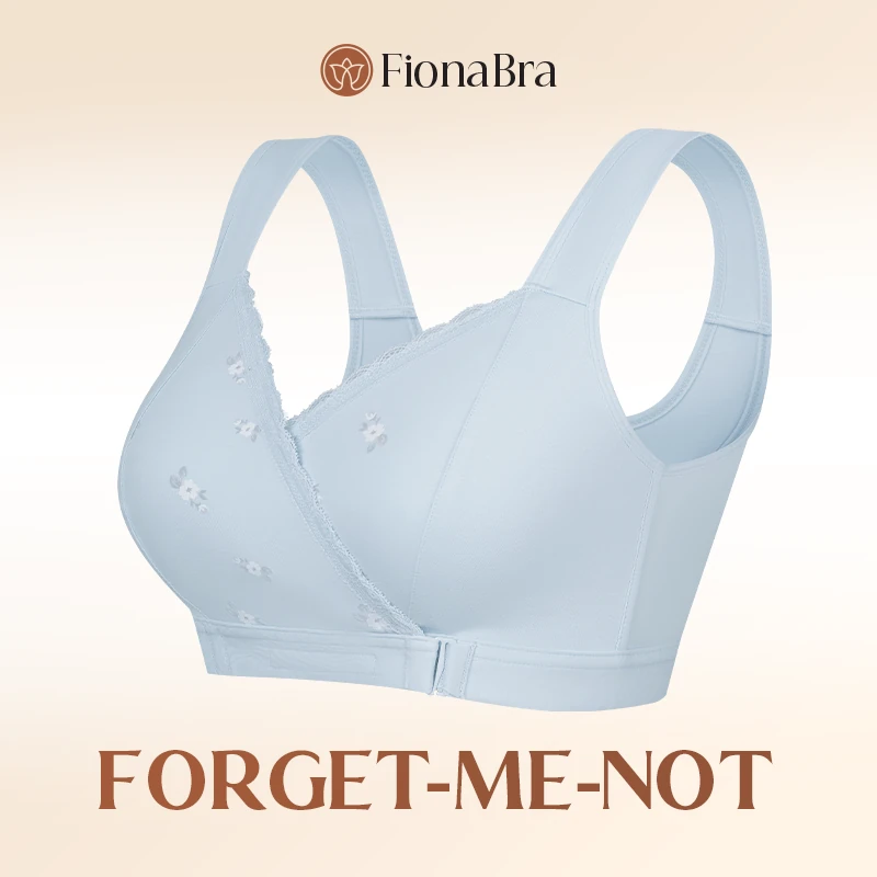 Fiona Bra - Comfortable & Convenient Front Wrap Closure Bra for Seniors