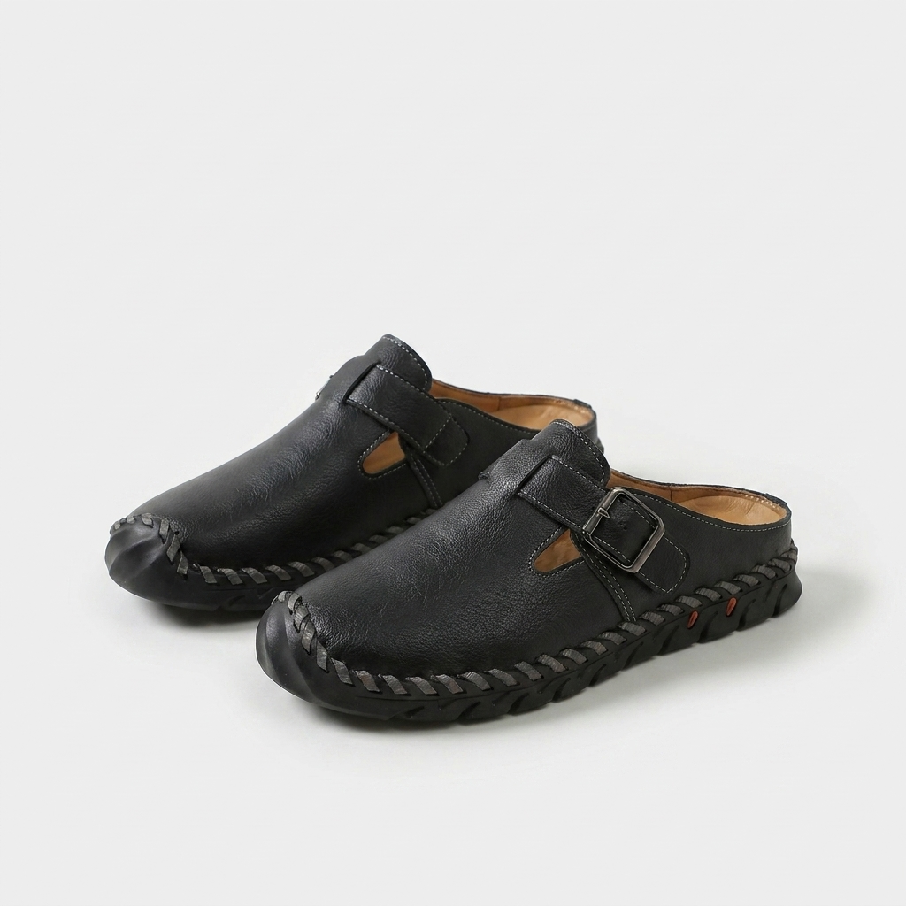 Marly – Comfort Mule with Buckle