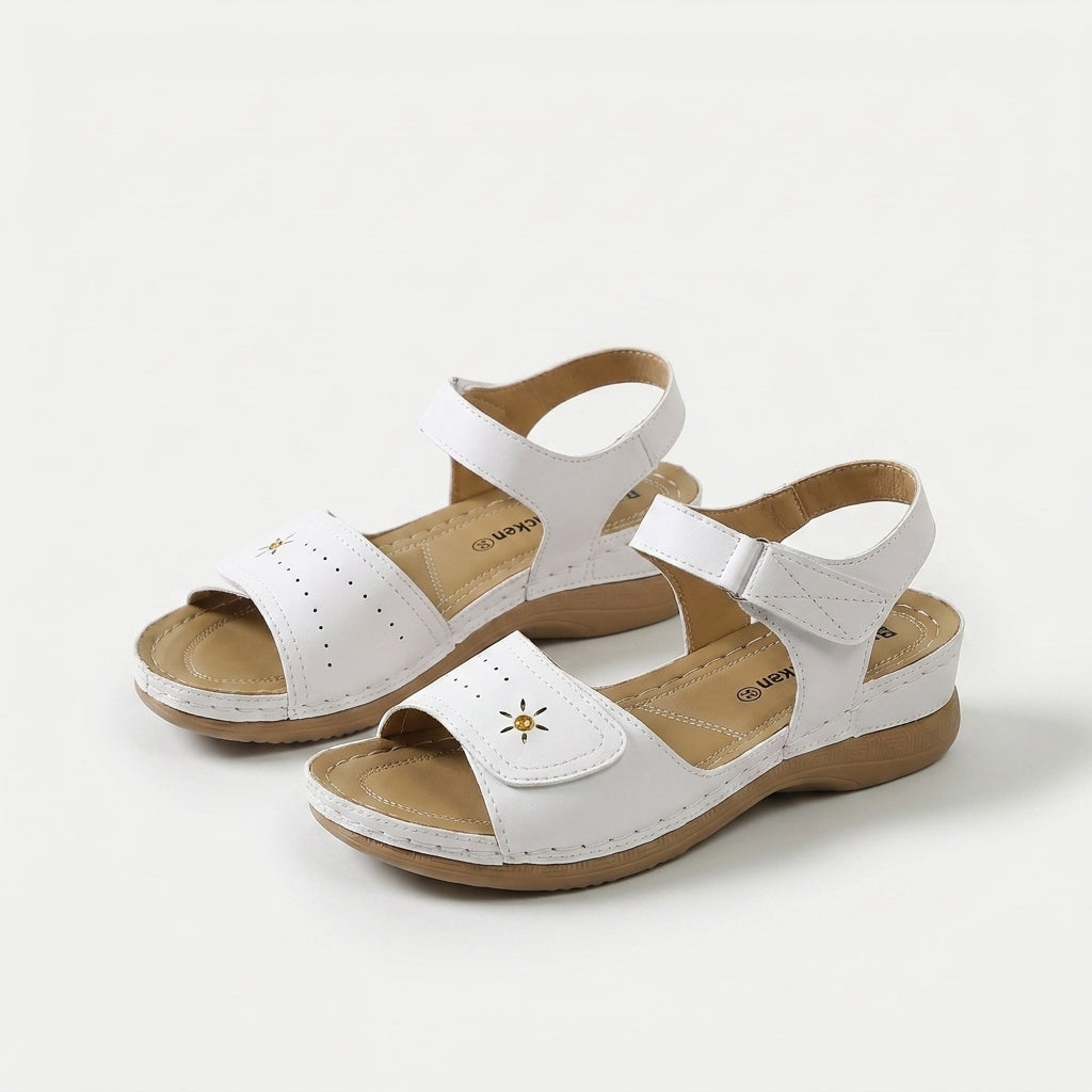 Liana – Lightweight Summer Sandal with Velcro Closure